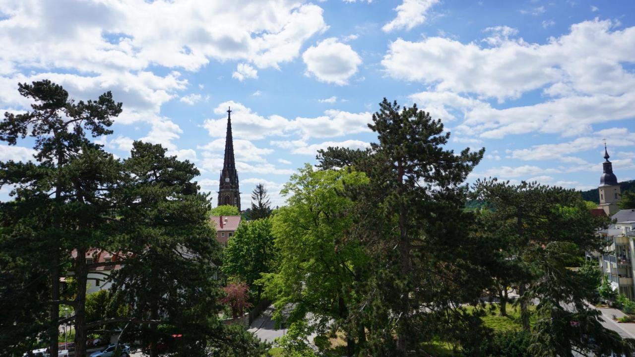Goldrausch - Glanzvolle Ferienwohnung In Meissen Am Lutherplatz المظهر الخارجي الصورة