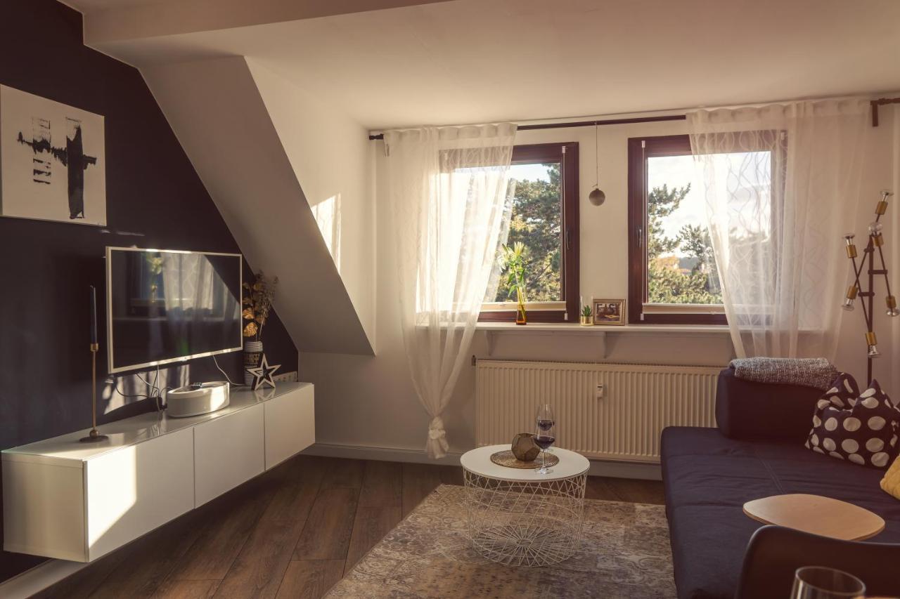 Goldrausch - Glanzvolle Ferienwohnung In Meissen Am Lutherplatz المظهر الخارجي الصورة